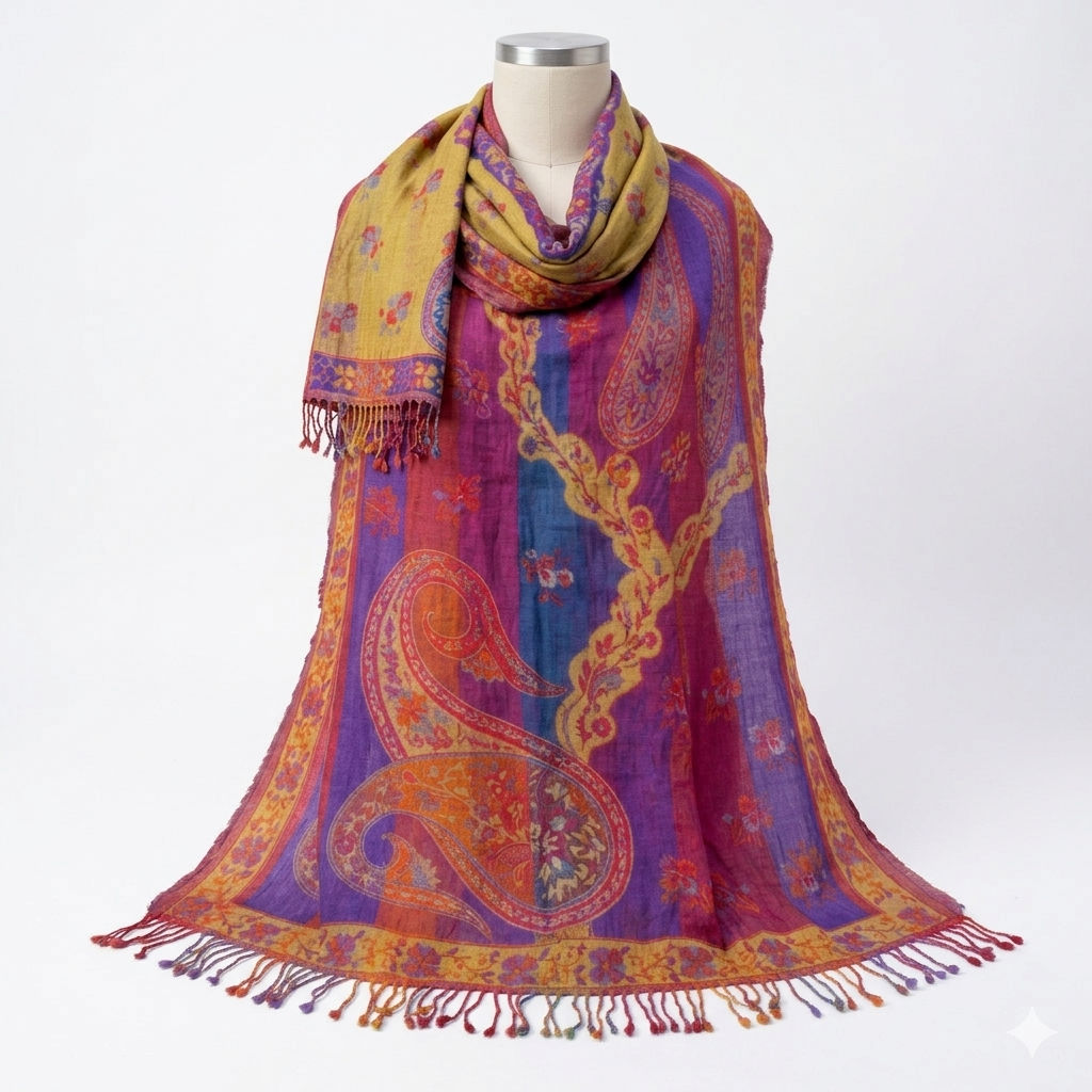 Crinkled Stole